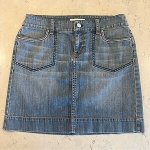 White House Black Market Denim Skirt - size 2
